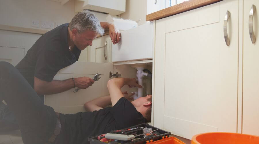 Crawl Space Pipe Repair in Reading, MI